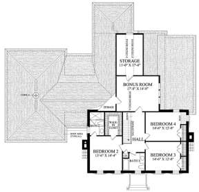 Floorplan 2 for House Plan #7922-00049