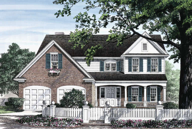 House Plan House Plan #14857 Front Elevation
