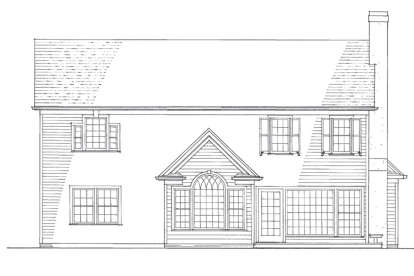 Traditional House Plan #7922-00050 Elevation Photo