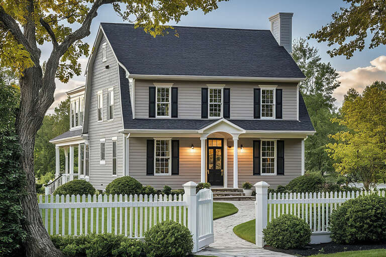 House Plan House Plan #14858 Angled Front Elevation