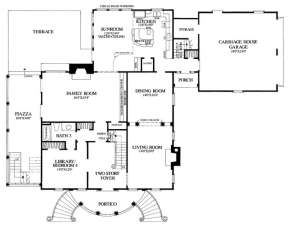 Floorplan 1 for House Plan #7922-00052