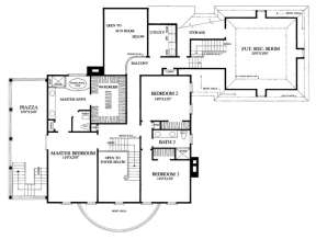 Floorplan 2 for House Plan #7922-00052