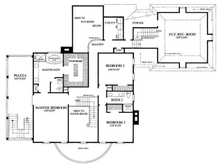 House Plan House Plan #14859 Drawing 2