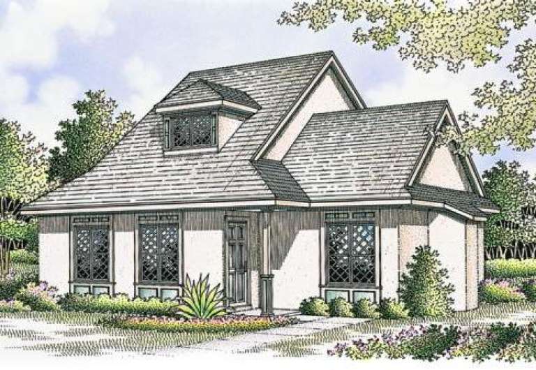 Traditional House Plan #048-00018 Elevation Photo