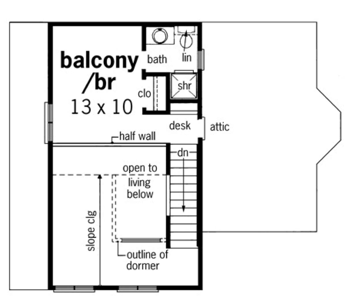 Floorplan 2 for House Plan #048-00018