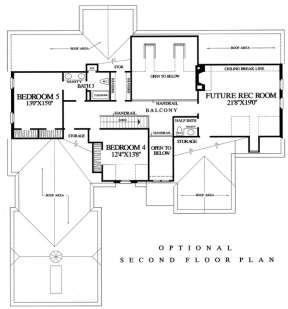 Floorplan 2 for House Plan #7922-00057