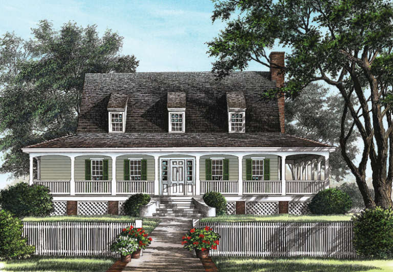 House Plan House Plan #14865 Front Elevation