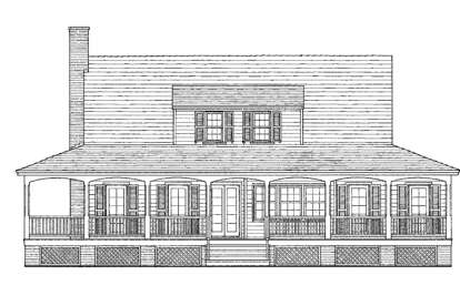 Traditional House Plan #7922-00058 Elevation Photo