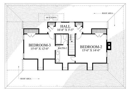 Floorplan 2 for House Plan #7922-00058