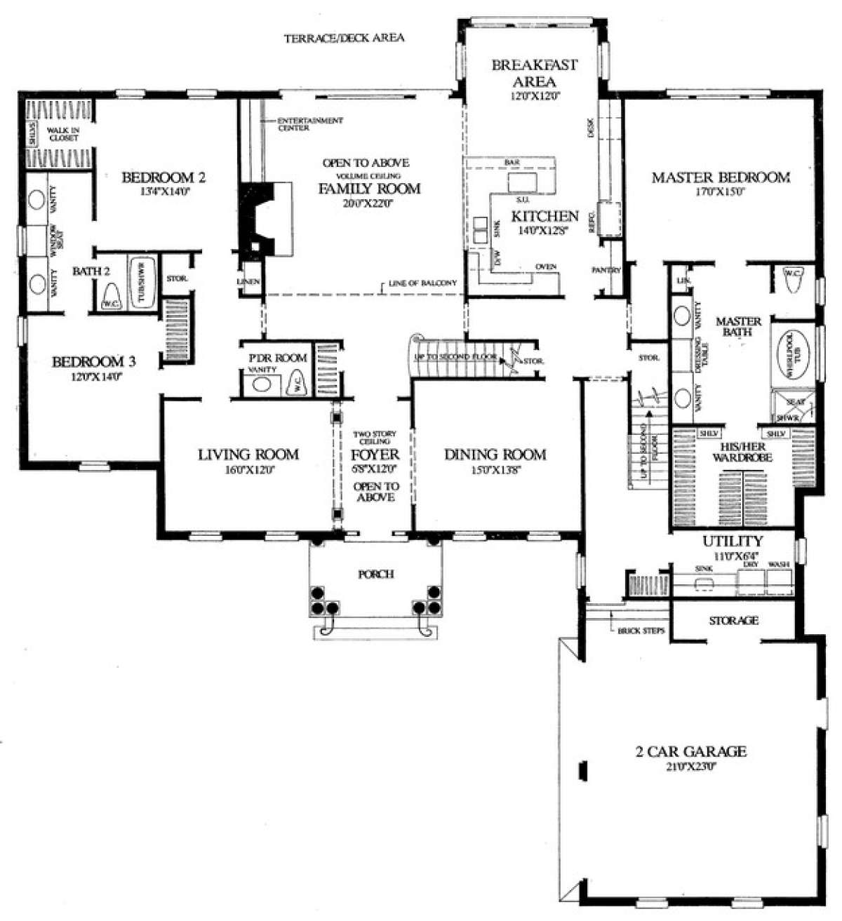 Floorplan 1 for House Plan #7922-00060