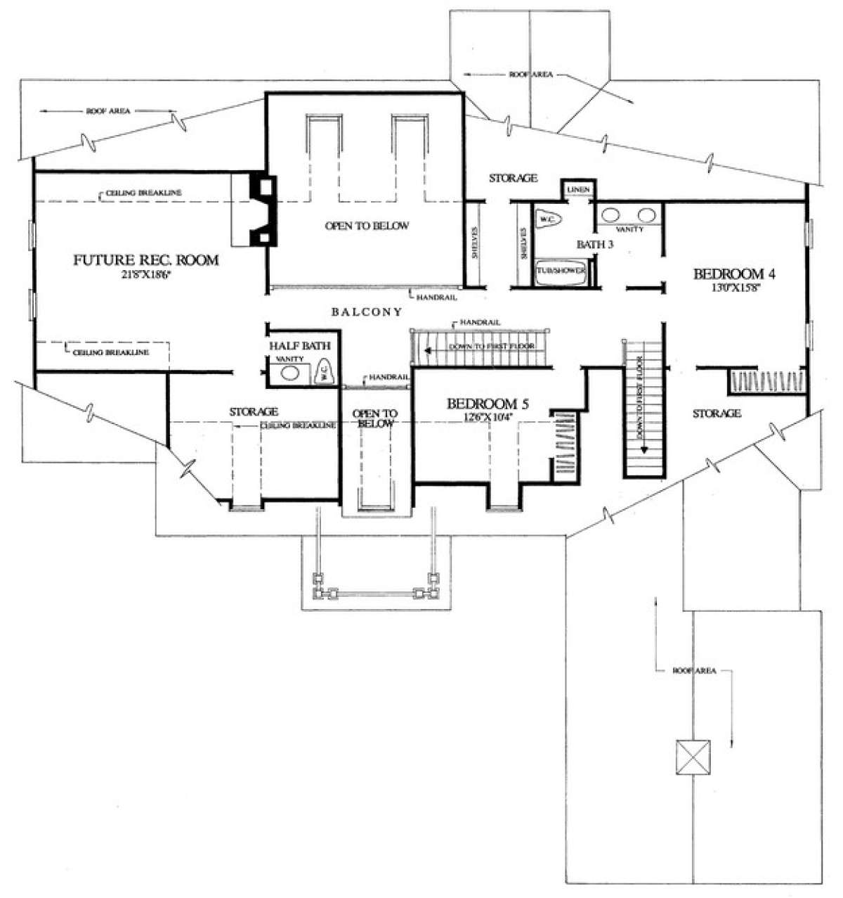 Floorplan 2 for House Plan #7922-00060