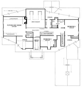 Floorplan 2 for House Plan #7922-00060
