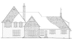 French Country House Plan #7922-00061 Elevation Photo