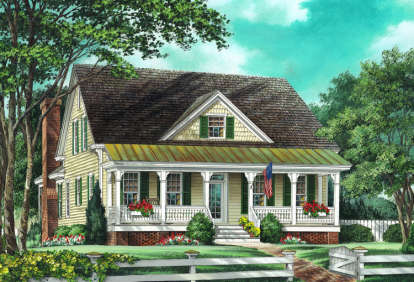 Traditional House Plan #7922-00063 Elevation Photo