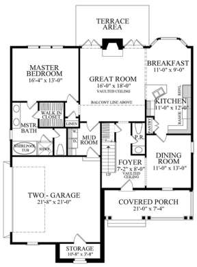 Floorplan 1 for House Plan #7922-00065
