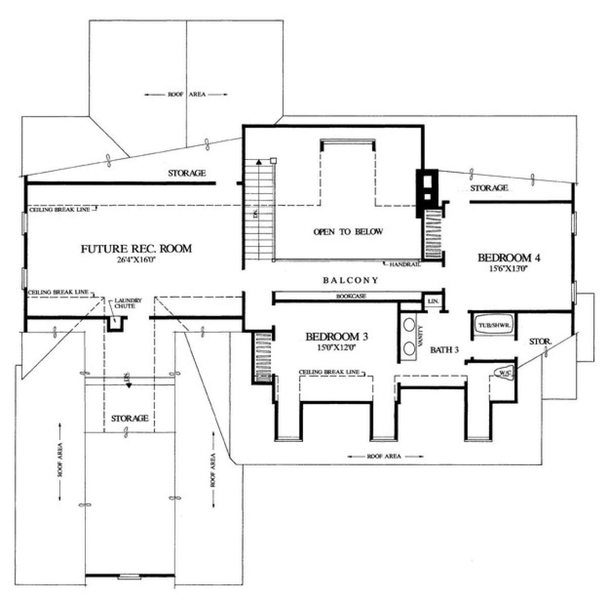 Floorplan 2 for House Plan #7922-00066