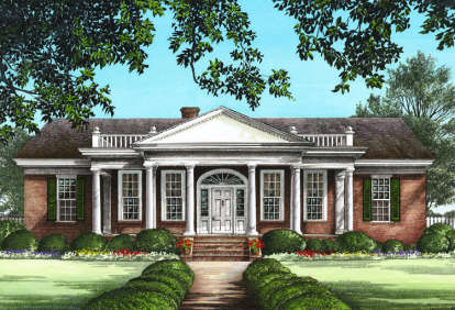 Traditional House Plan #7922-00068 Elevation Photo