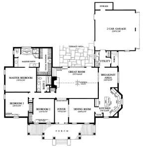 Floorplan 1 for House Plan #7922-00068