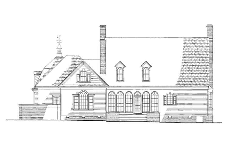 Country House Plan #7922-00070 Elevation Photo