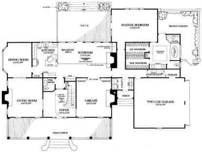 Floorplan 1 for House Plan #7922-00070