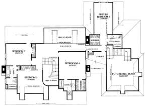 Floorplan 2 for House Plan #7922-00070