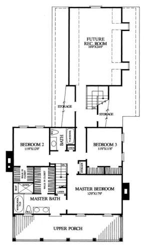 Floorplan 2 for House Plan #7922-00071