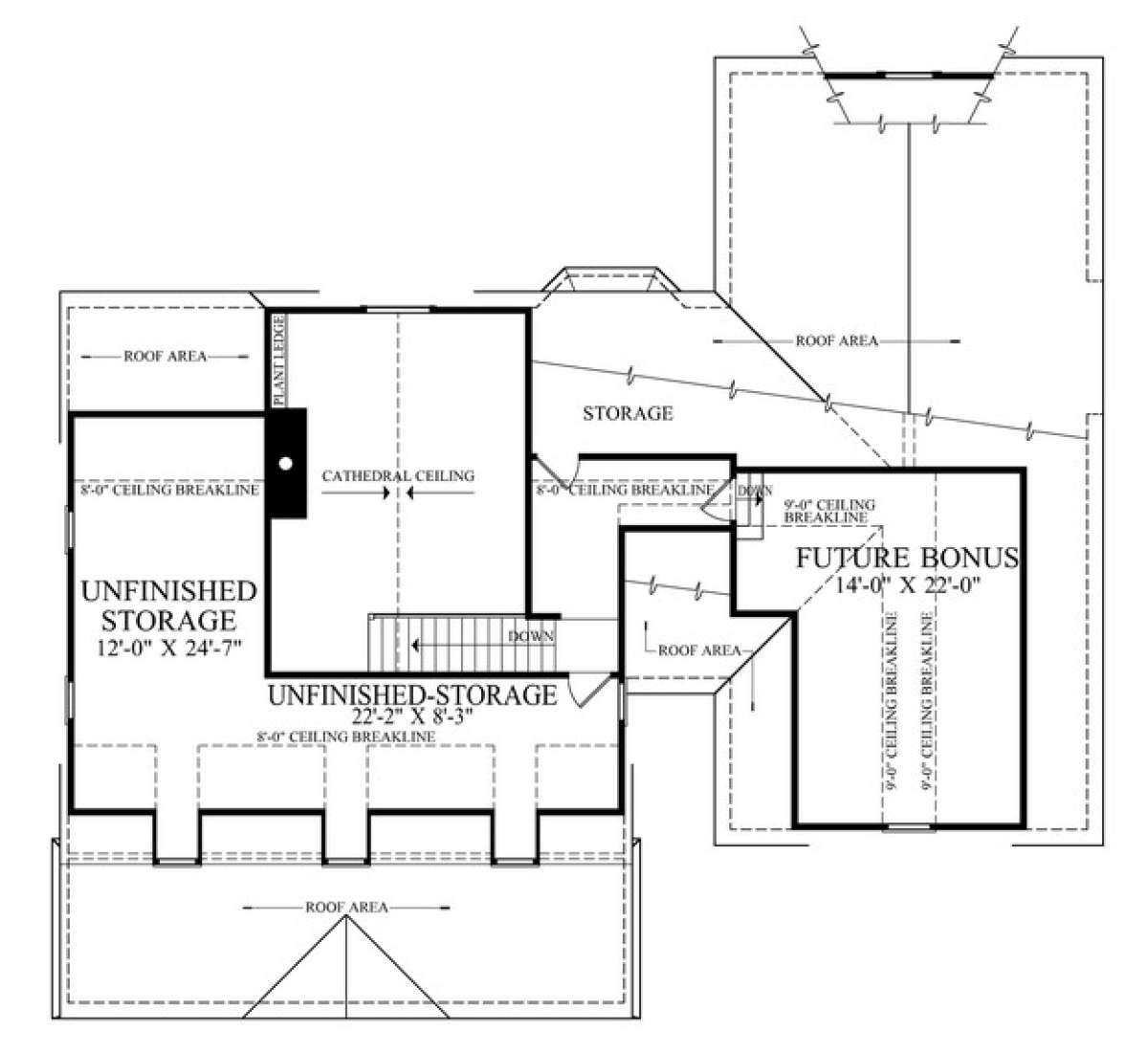 Floorplan 2 for House Plan #7922-00073
