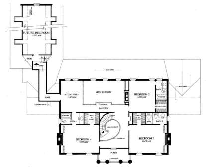 Floorplan 2 for House Plan #7922-00074
