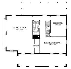 Lower Level for House Plan #7922-00075