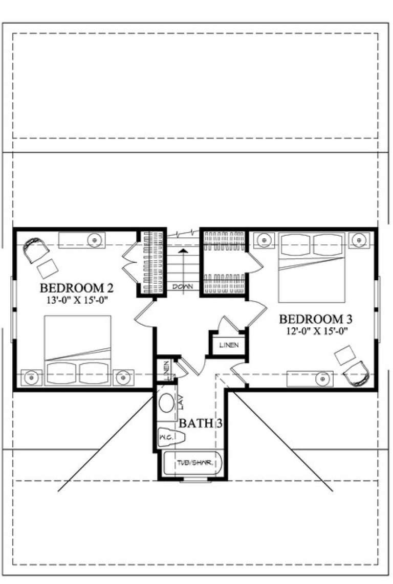 House Plan House Plan #14884 Drawing 2