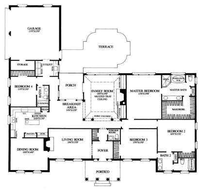 Floorplan1 for House Plan #7922-00080