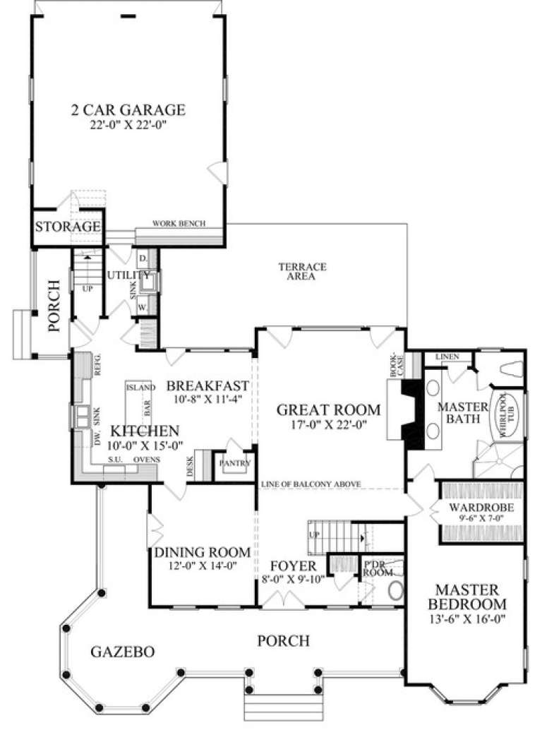House Plan House Plan #14888 Drawing 1