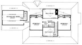 Floorplan 2 for House Plan #7922-00082