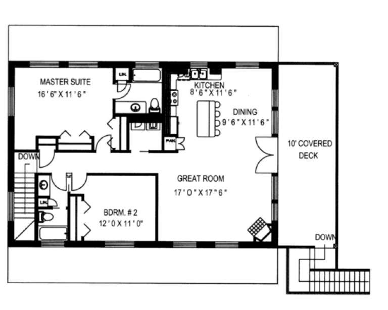 House Plan House Plan #1489 Drawing 2