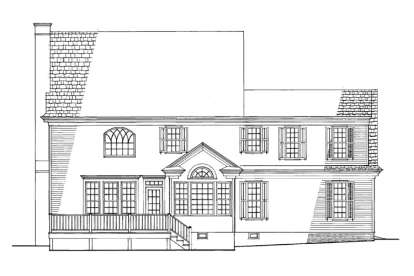 Georgian House Plan #7922-00085 Elevation Photo