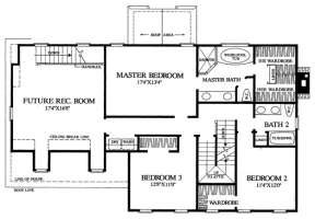 Floorplan 2 for House Plan #7922-00085