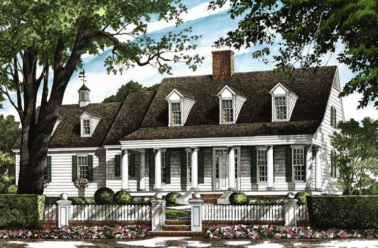 Cape Cod House Plan #7922-00087 Elevation Photo
