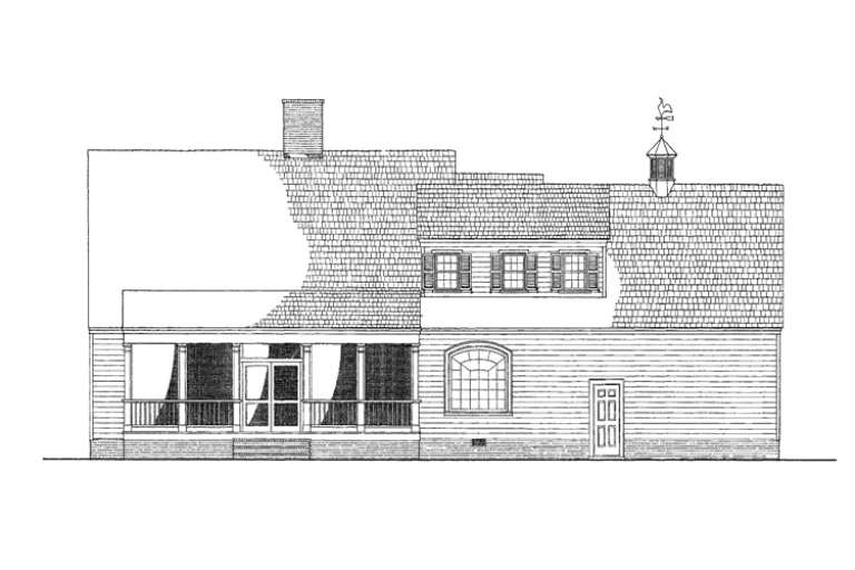 Cape Cod House Plan #7922-00087 Elevation Photo