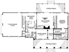 Floorplan 1 for House Plan #7922-00087