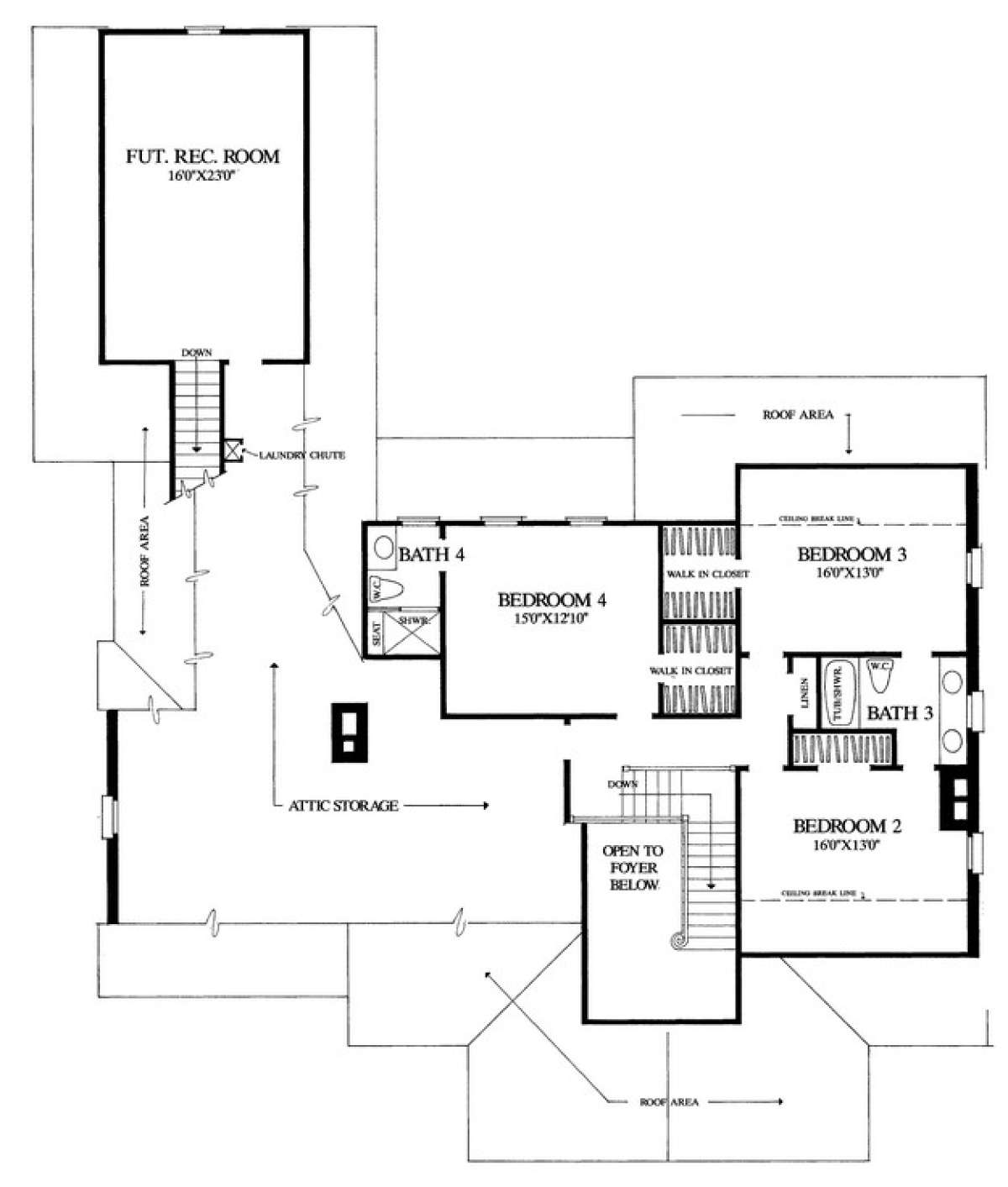Floorplan 2 for House Plan #7922-00089