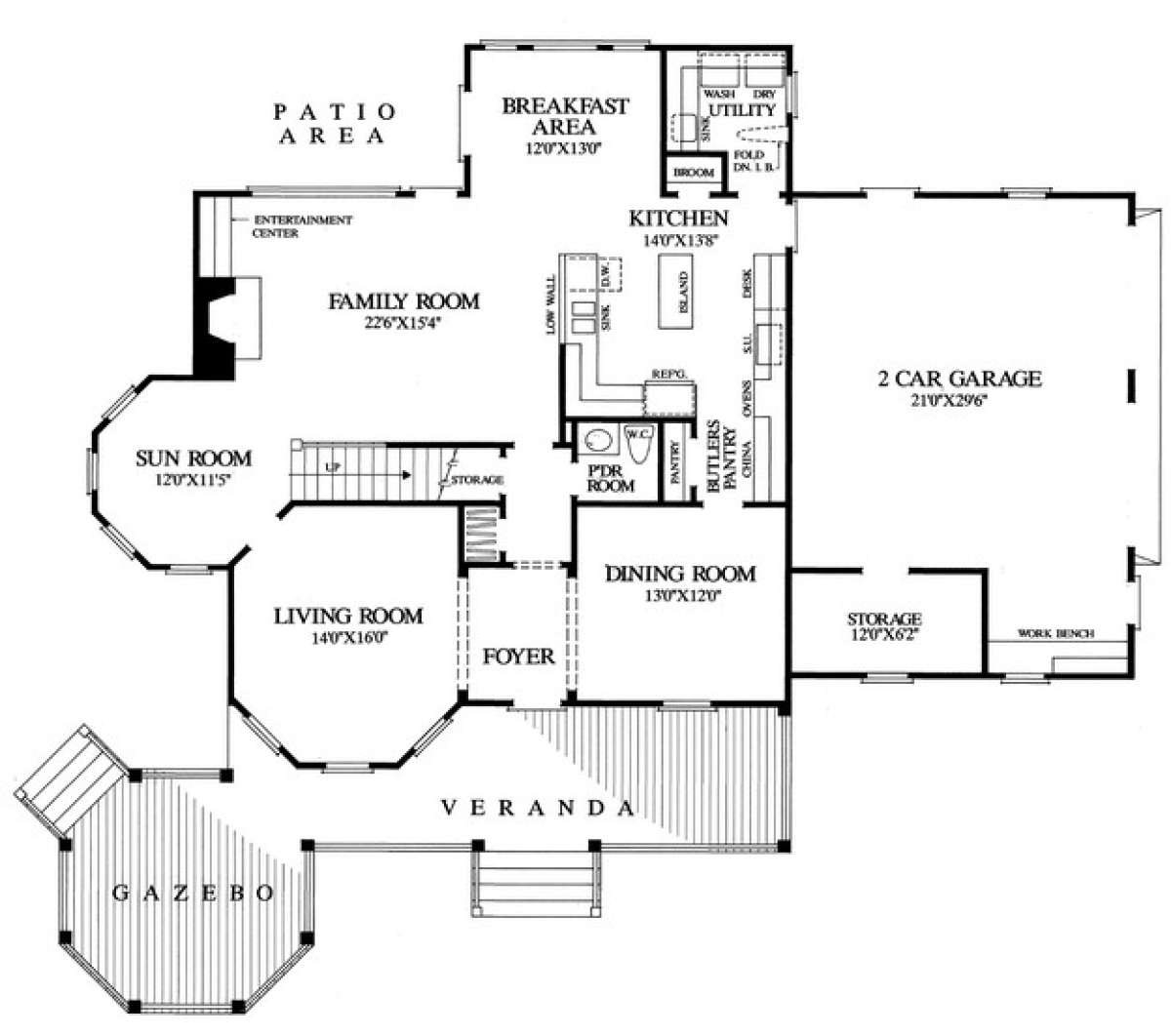 Floorplan 1 for House Plan #7922-00093