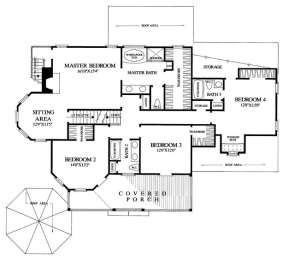 Floorplan 2 for House Plan #7922-00093