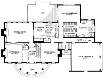 Floorplan 1 for House Plan #7922-00094