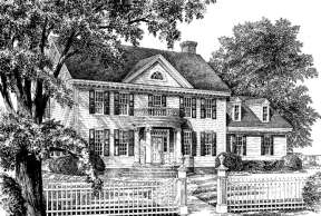 Greek Revival House Plan #7922-00096 Additional Photo