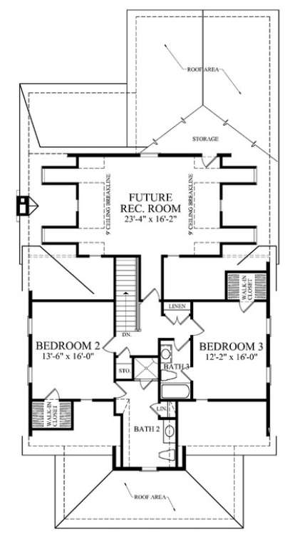 Floorplan 2 for House Plan #7922-00097