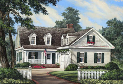 3 Bed, 2 Bath, 1866 Square Foot House Plan - #7922-00101
