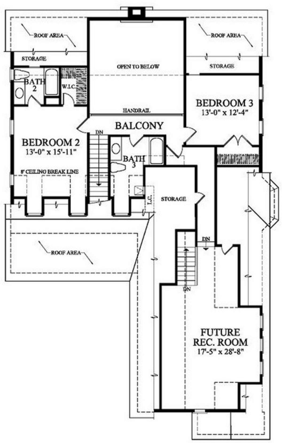 Floorplan 2 for House Plan #7922-00104