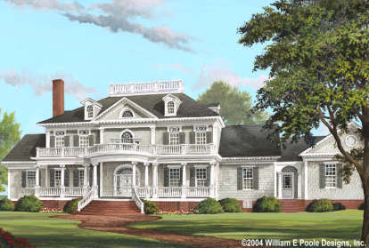 Luxury House Plan #7922-00109 Elevation Photo