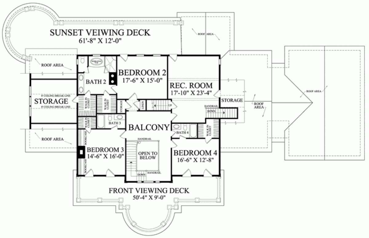 Floorplan 2 for House Plan #7922-00109