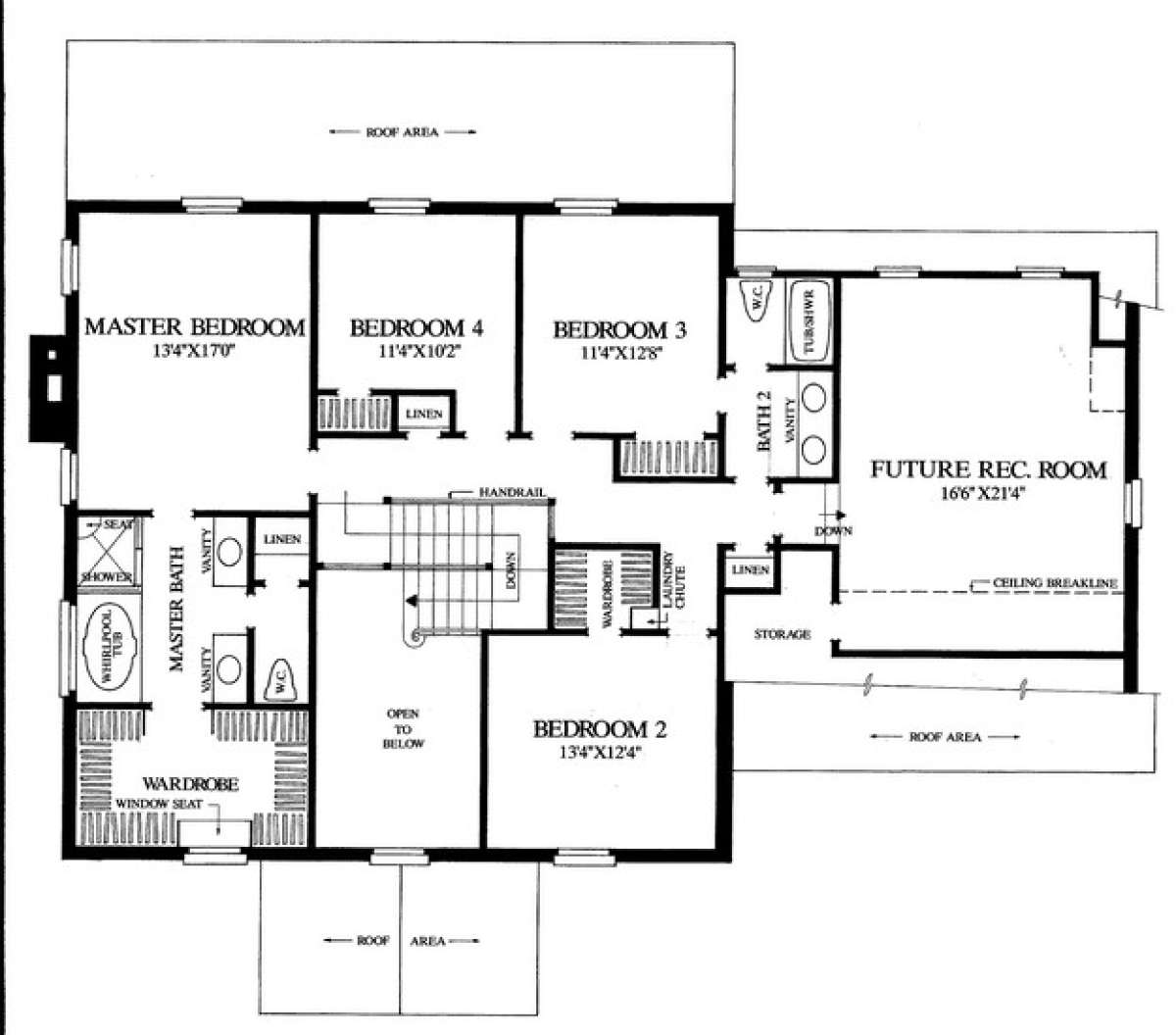 Floorplan 2 for House Plan #7922-00110
